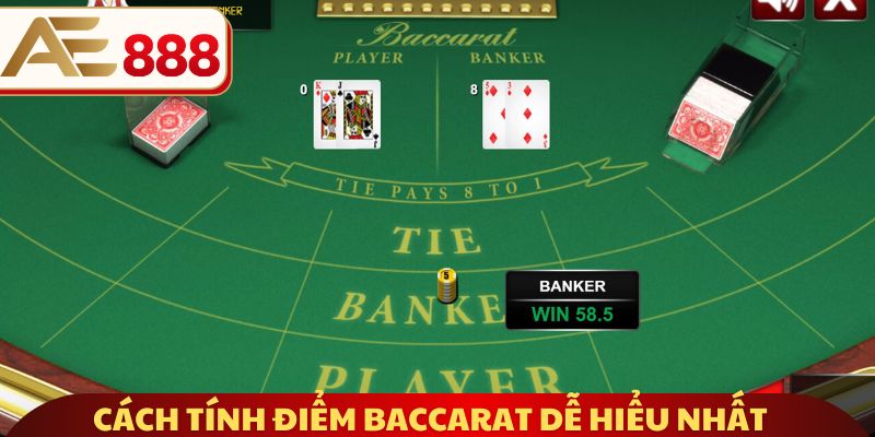 Cách tính điểm baccarat dễ hiểu nhất