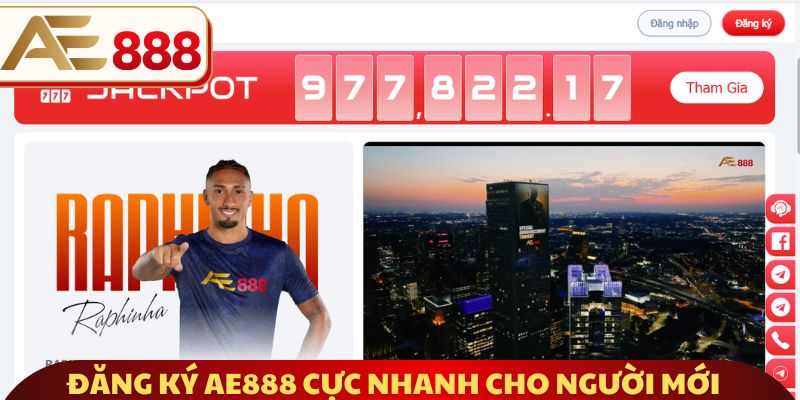 Đăng ký AE888 cực nhanh cho người mới